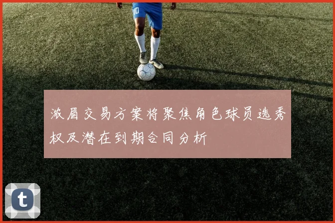 浓眉交易方案将聚焦角色球员选秀权及潜在到期合同分析